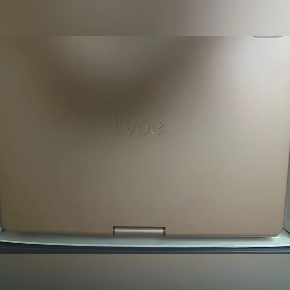 New Rose Gold Keyboard Case.